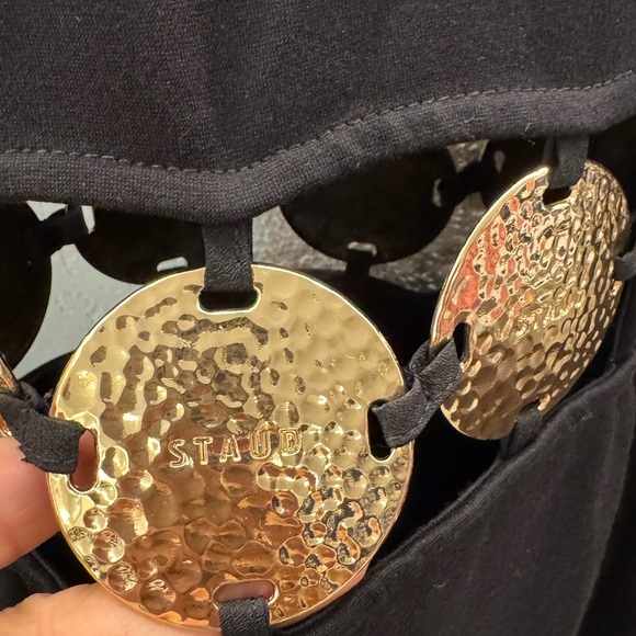 STAUD Delphine Embellished Cutout Maxi Dress 12 - Picture 5 of 6